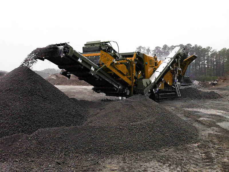 履帶式移動破碎站 履帶式移動破碎站