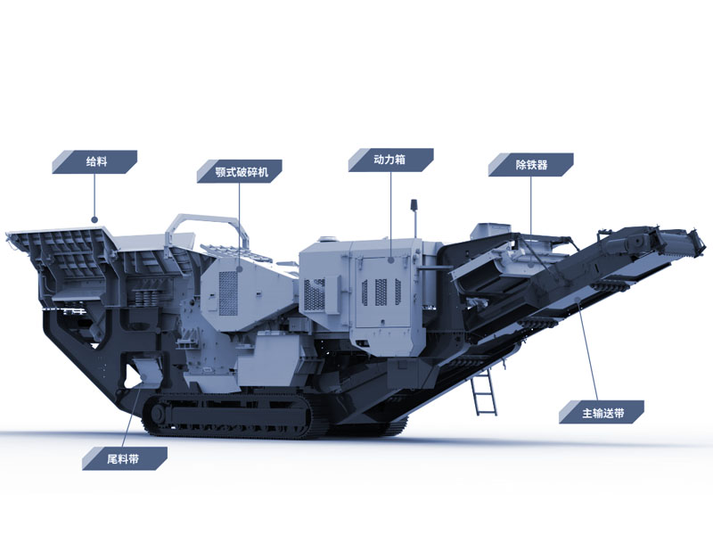 履帶移動式破碎站 履帶移動式破碎站